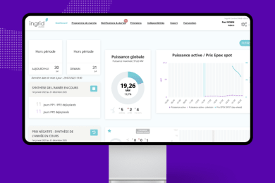 Application de suivi de production des centrales éoliennes