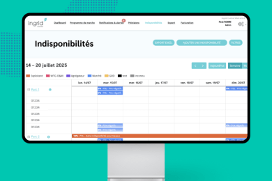 Application de suivi de production des centrales éoliennes